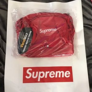 supreme ss19 shoulder bag new (red)